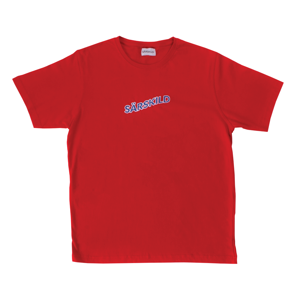 Sunset Season - Red Cotton T-Shirt